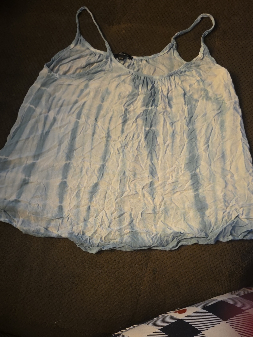 Soprano Light Blue Spaghetti Strap Camisole